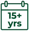 15+ yrs Life Expectancy lawn ace turf
